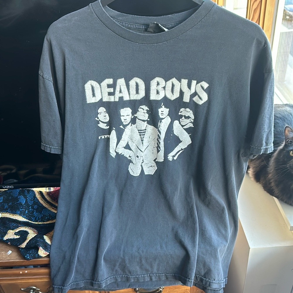 Vintage Dead Boys T-Shirt, Black, 70s Punk, XL